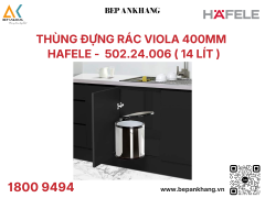 Thùng rác gắn cánh lắp âm cửa Hafele Viola 14 lít 502.24.006